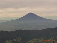 神山から富士山