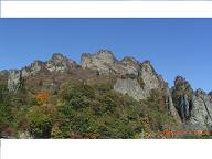 中ノ岳神社から背後の山