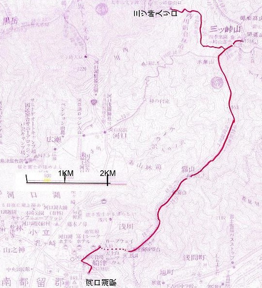 昭文社の地図の部分コピー
