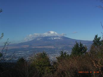 乙女峠から富士山
