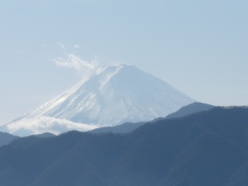 富士見台から富士山